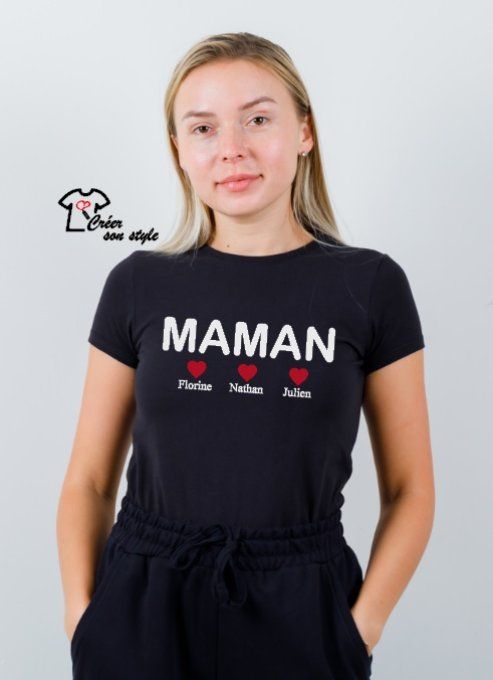 tee shirt femme "maman"