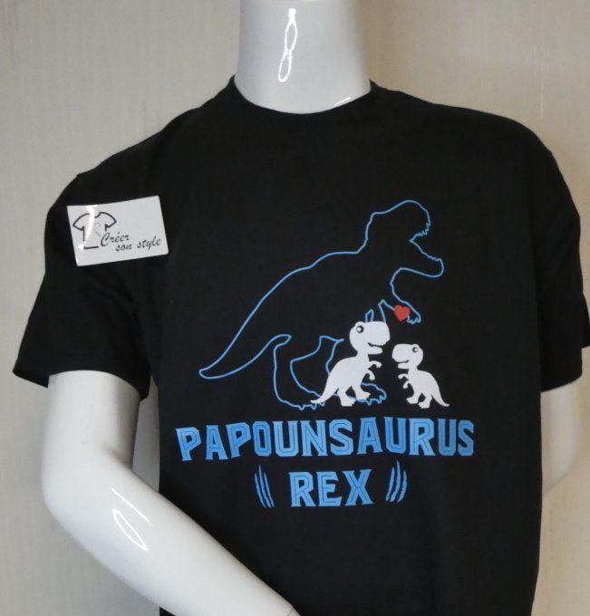 tee shirt "papasaurus rex" 